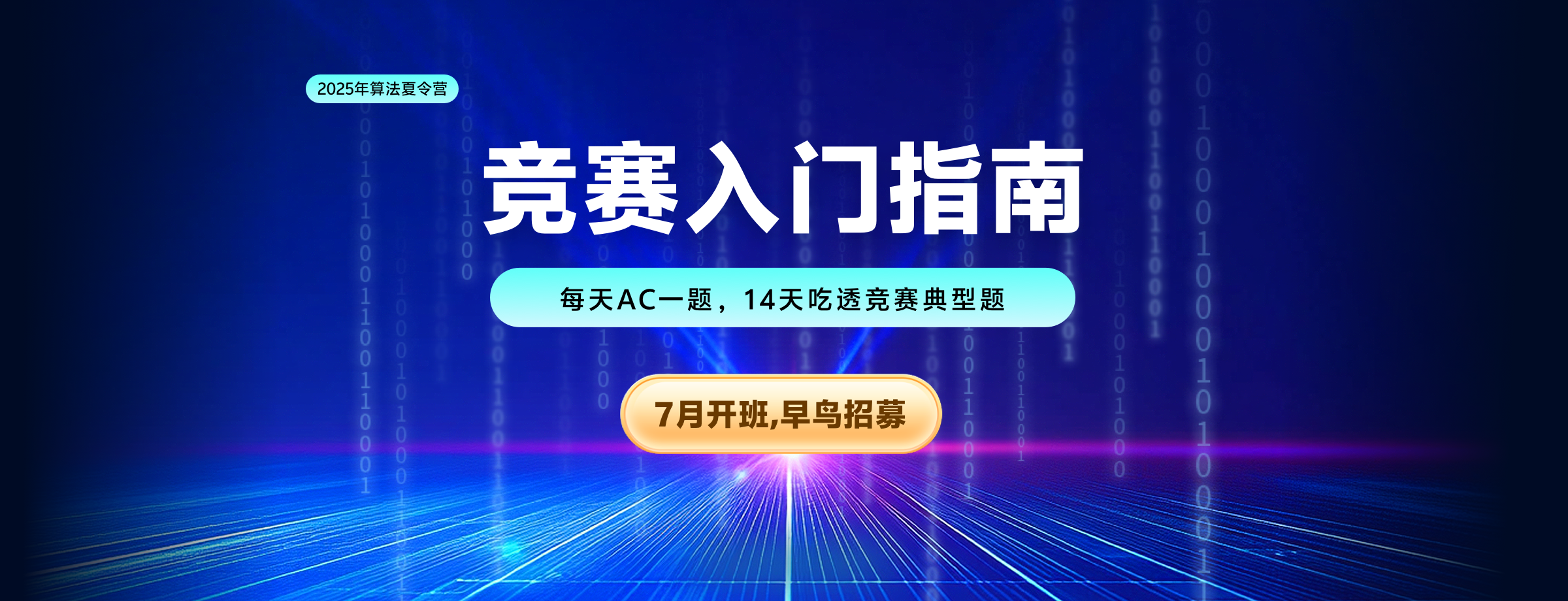 算法夏令营：竞赛入门指南