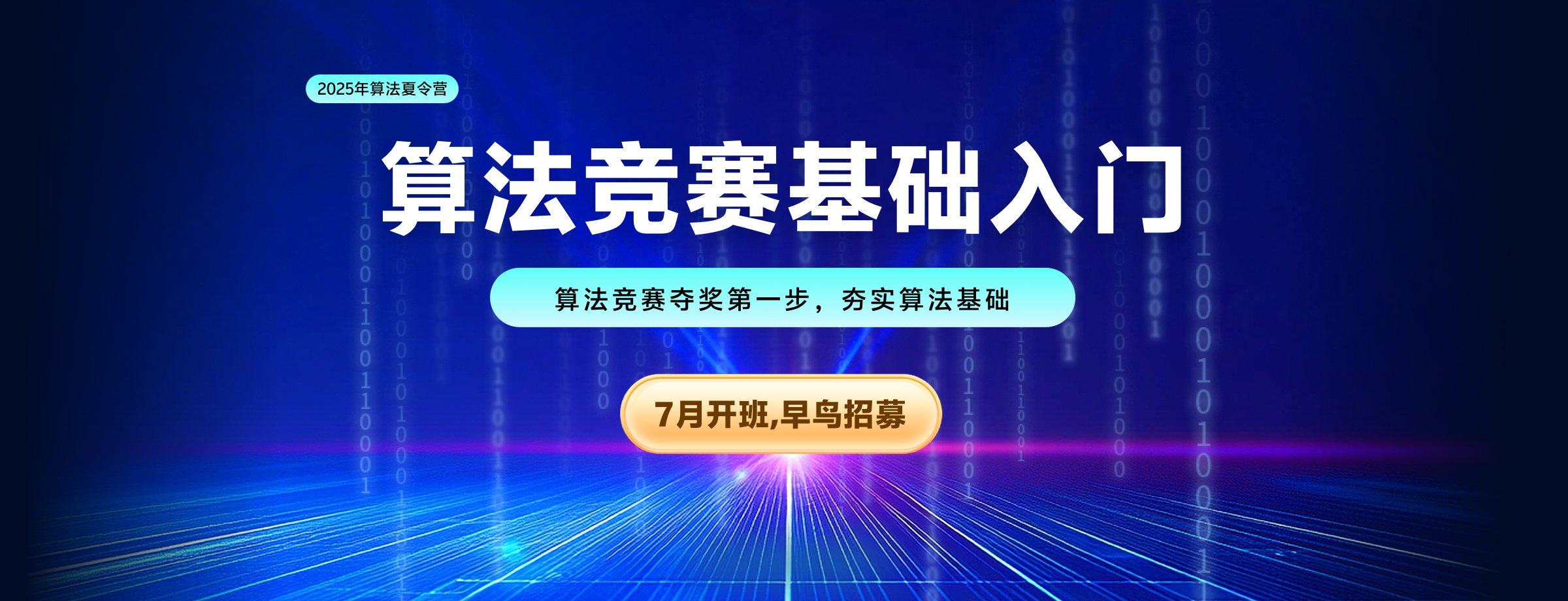 算法夏令营：算法竞赛入门