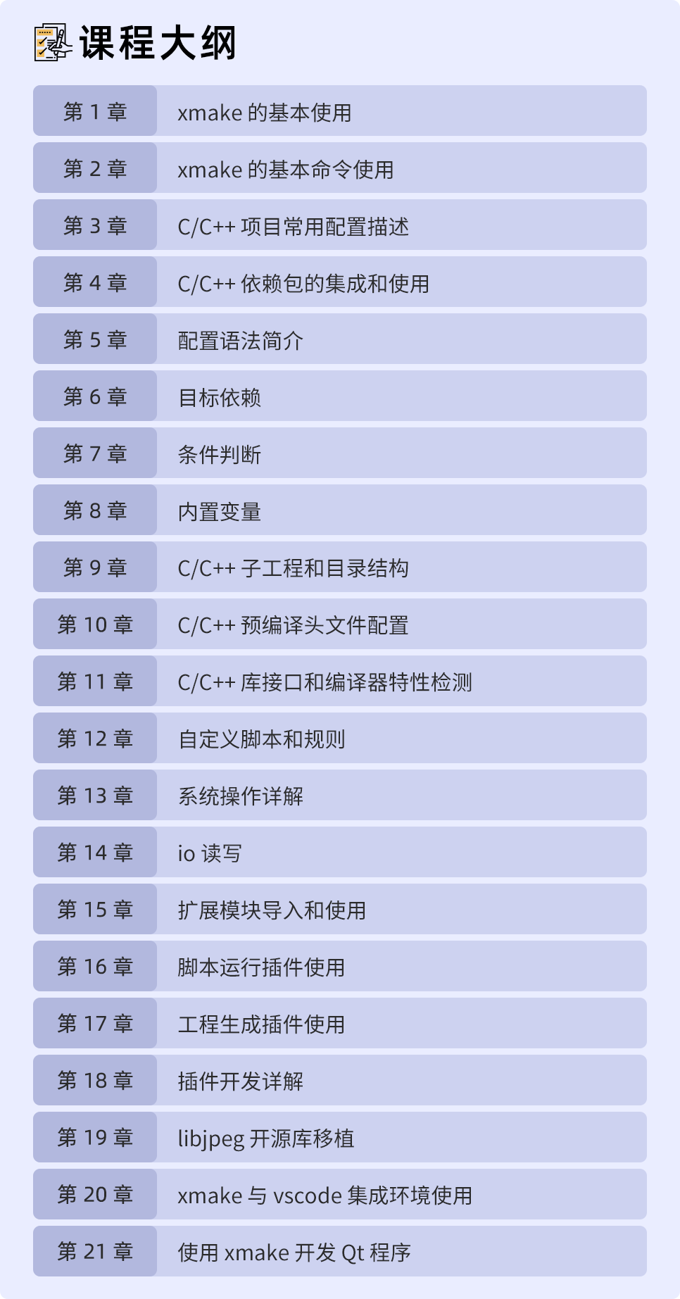 Xmake 带你轻松构建c C 项目 蓝桥云课